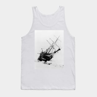 Shackleton's ship trapped in Antarctic ice, 1915 (V330/0013) Tank Top